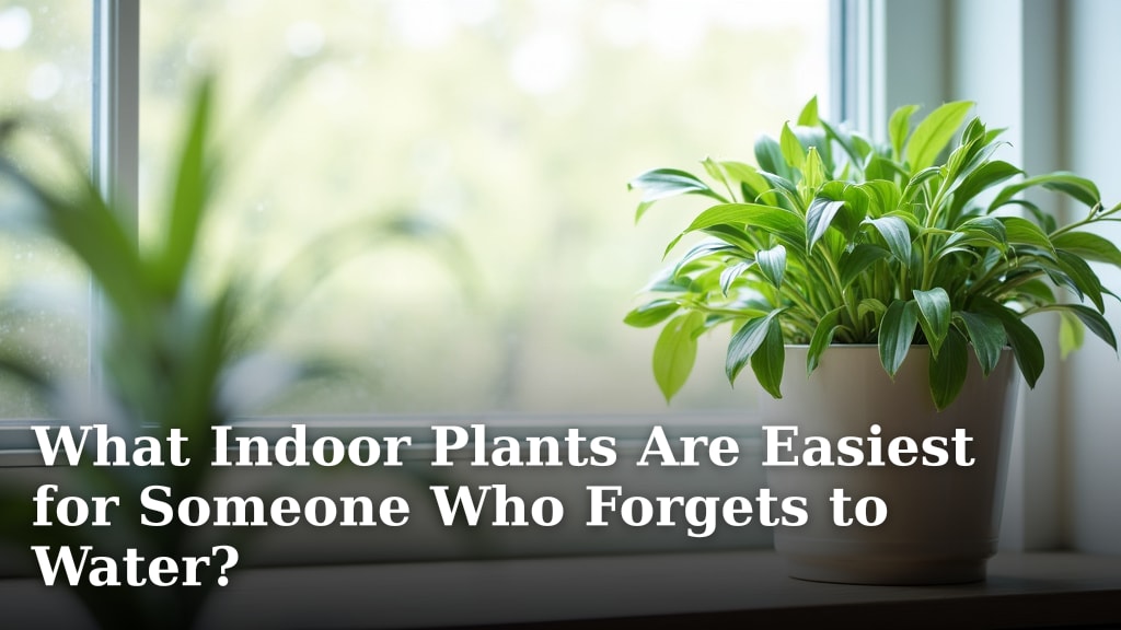 What Indoor Plants Are Easiest for Someone Who Forgets to Water?