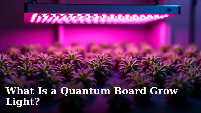 What Is a Quantum Board Grow Light?
