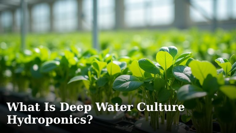What Is Deep Water Culture Hydroponics?