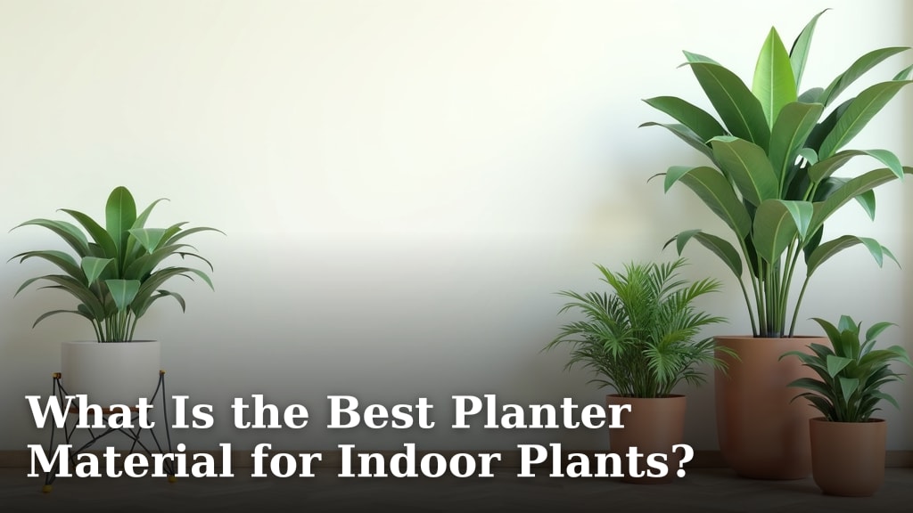 What Is the Best Planter Material for Indoor Plants?