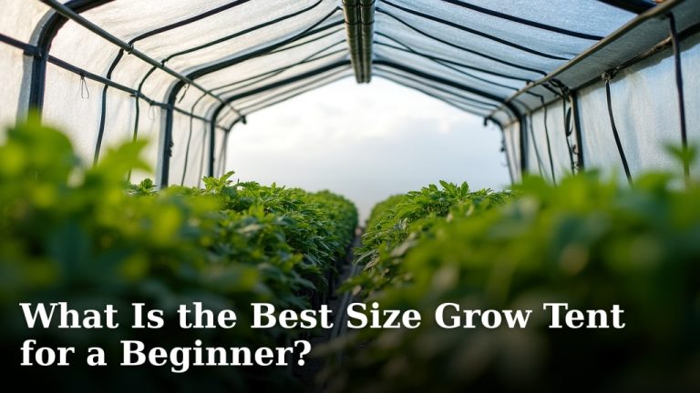 What Is the Best Size Grow Tent for a Beginner?