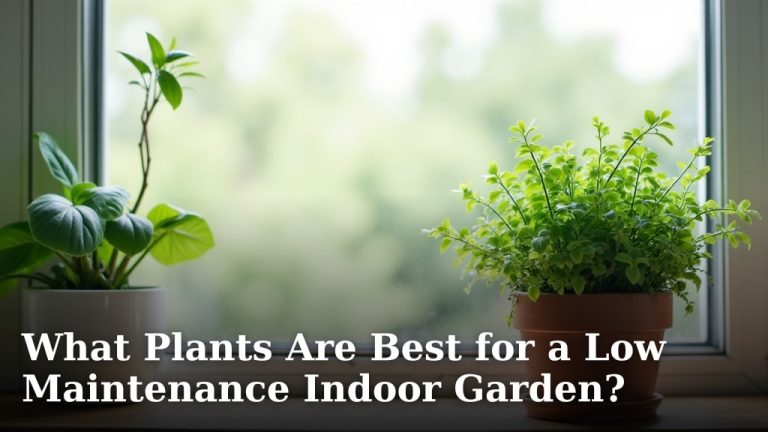 What Plants Are Best for a Low Maintenance Indoor Garden?