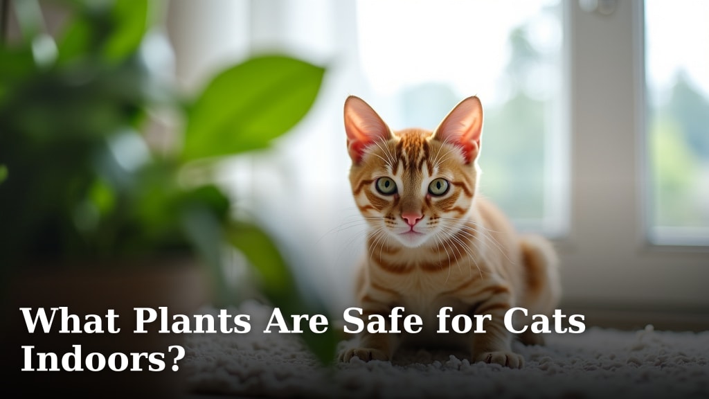 What Plants Are Safe for Cats Indoors?