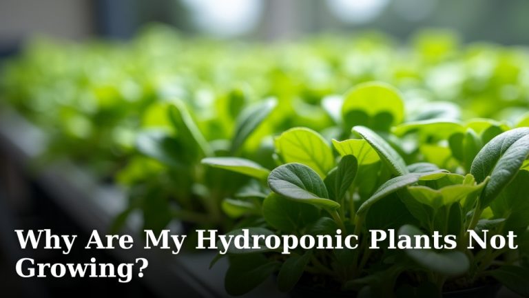 Why Are My Hydroponic Plants Not Growing?
