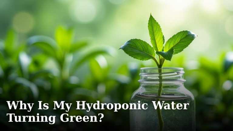 Why Is My Hydroponic Water Turning Green?