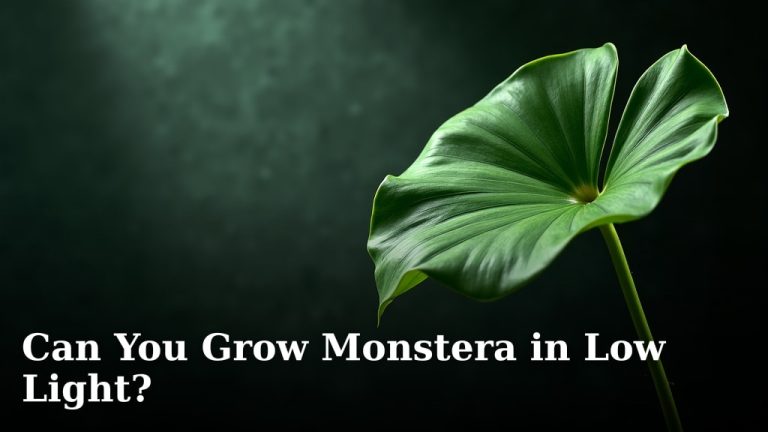 Can You Grow Monstera in Low Light?