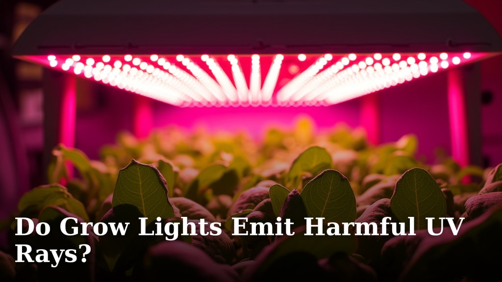Do Grow Lights Emit Harmful UV Rays?