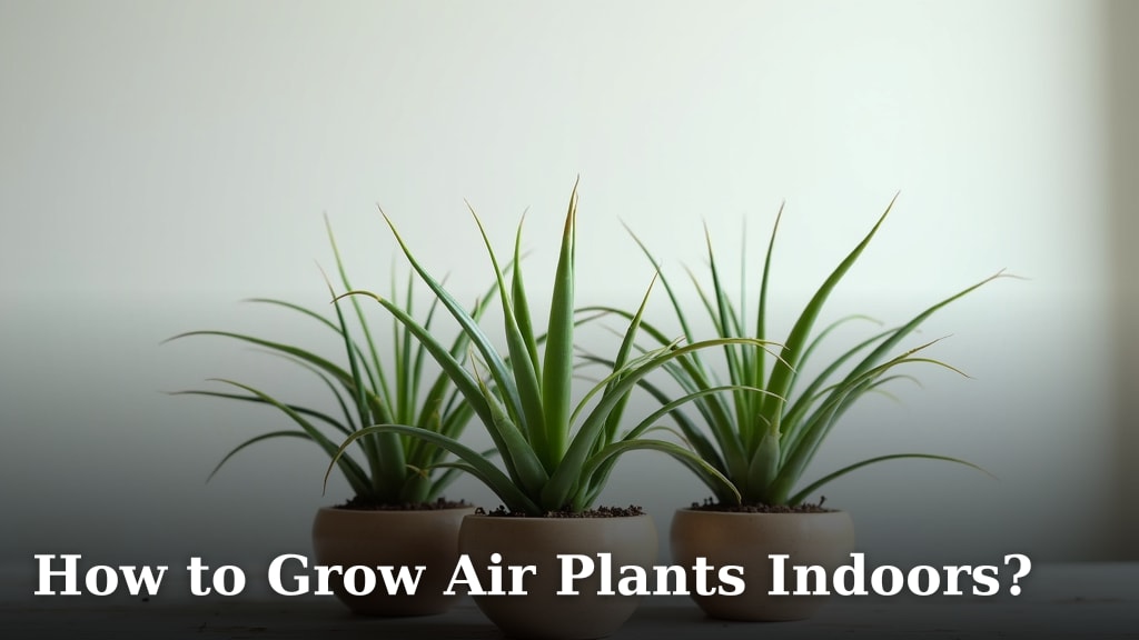 How to Grow Air Plants Indoors?