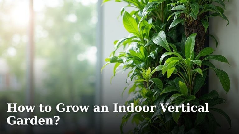 How to Grow an Indoor Vertical Garden?