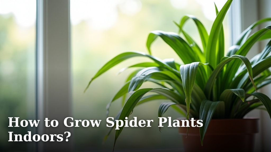 How to Grow Spider Plants Indoors?