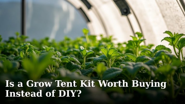 Is a Grow Tent Kit Worth Buying Instead of DIY?