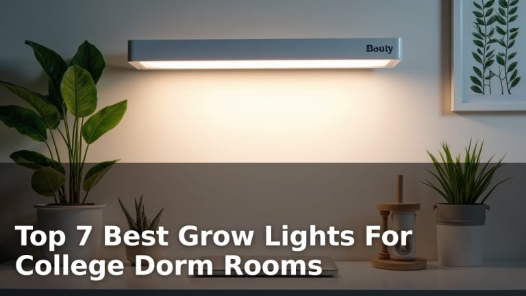 Top 7 Best Grow Lights For College Dorm Rooms