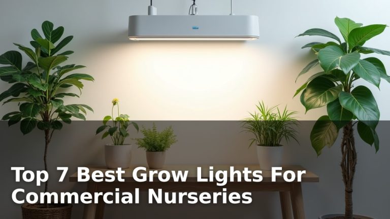 Top 7 Best Grow Lights For Commercial Nurseries