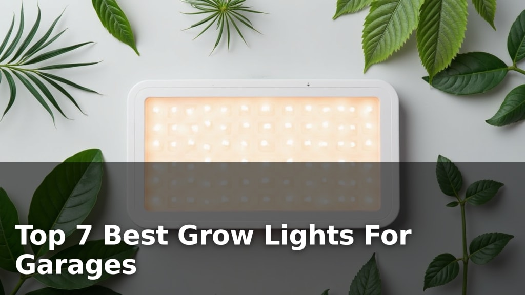 Top 7 Best Grow Lights For Garages