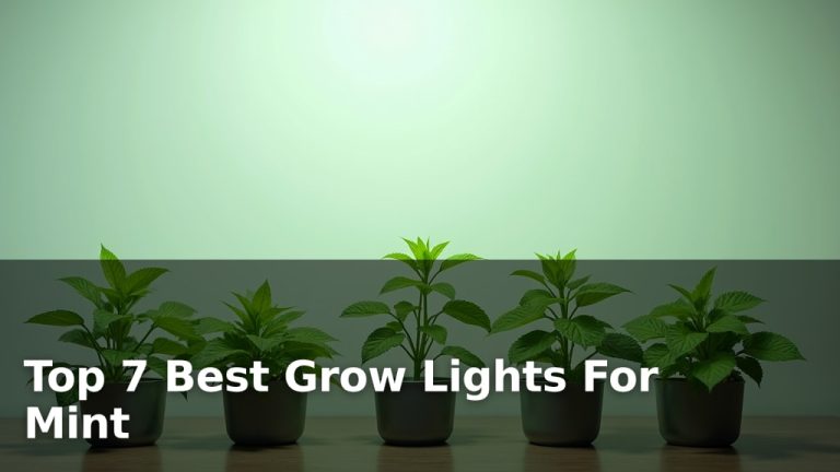 Top 7 Best Grow Lights For Mint