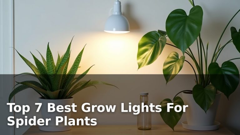 Top 7 Best Grow Lights For Spider Plants