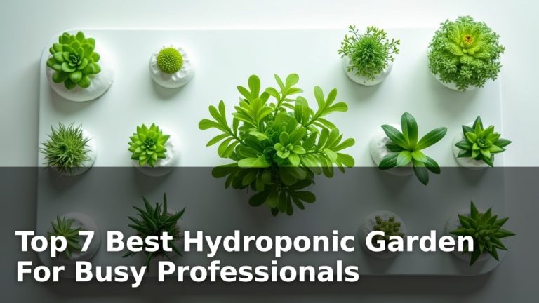 Top 7 Best Hydroponic Garden For Busy Professionals