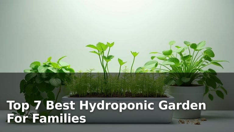Top 7 Best Hydroponic Garden For Families