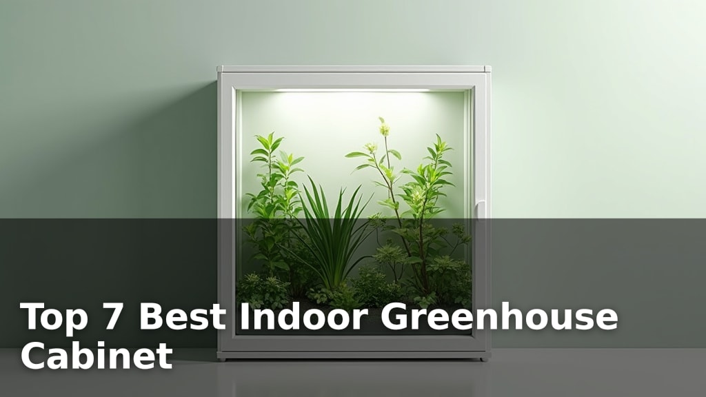 Top 7 Best Indoor Greenhouse Cabinet