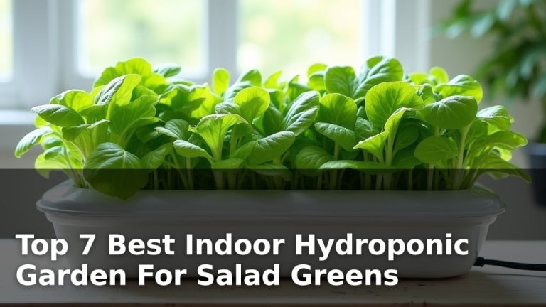 Top 7 Best Indoor Hydroponic Garden For Salad Greens