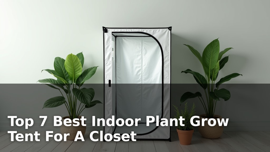 Top 7 Best Indoor Plant Grow Tent For A Closet