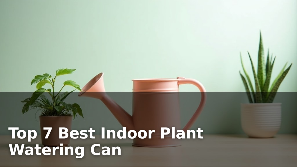 Top 7 Best Indoor Plant Watering Can