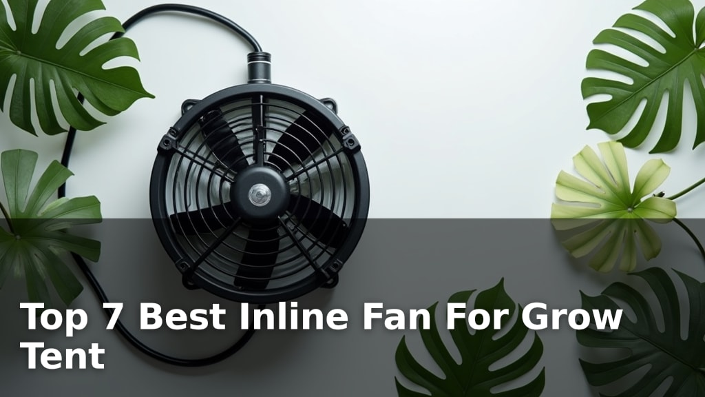 Top 7 Best Inline Fan For Grow Tent