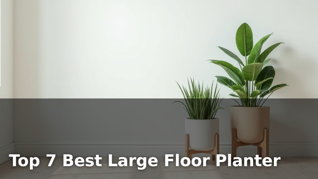 Top 7 Best Large Floor Planter