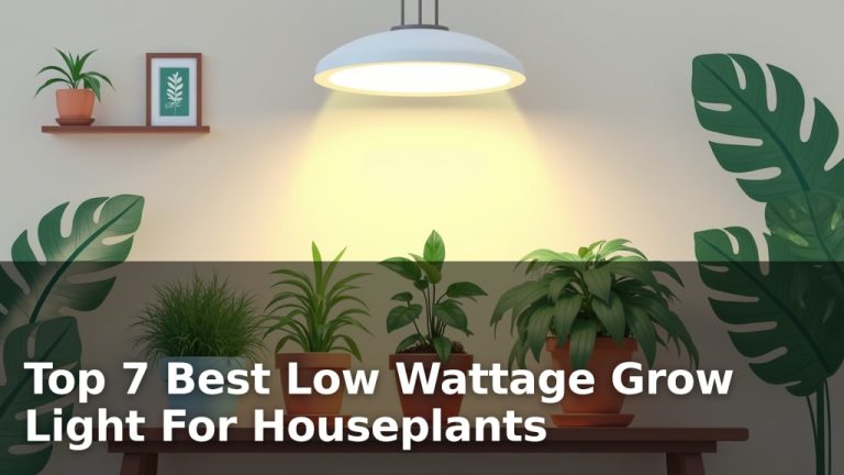 Top 7 Best Low Wattage Grow Light For Houseplants