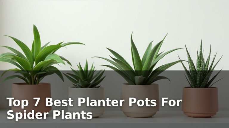 Top 7 Best Planter Pots For Spider Plants