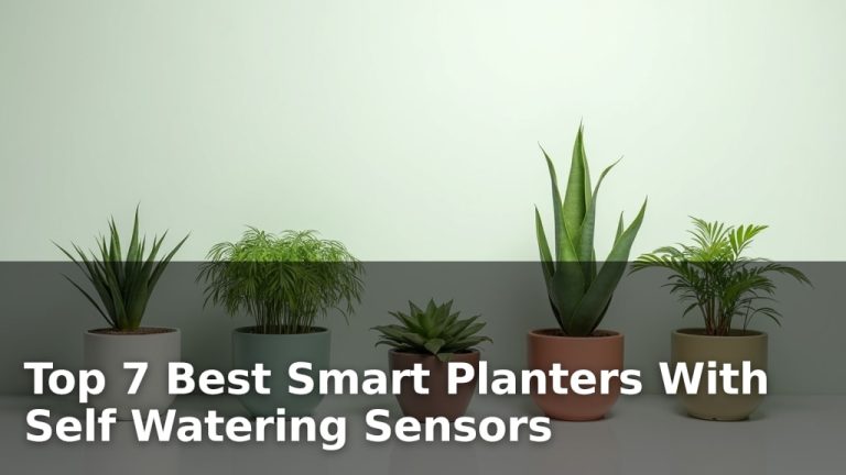 Top 7 Best Smart Planters With Self Watering Sensors