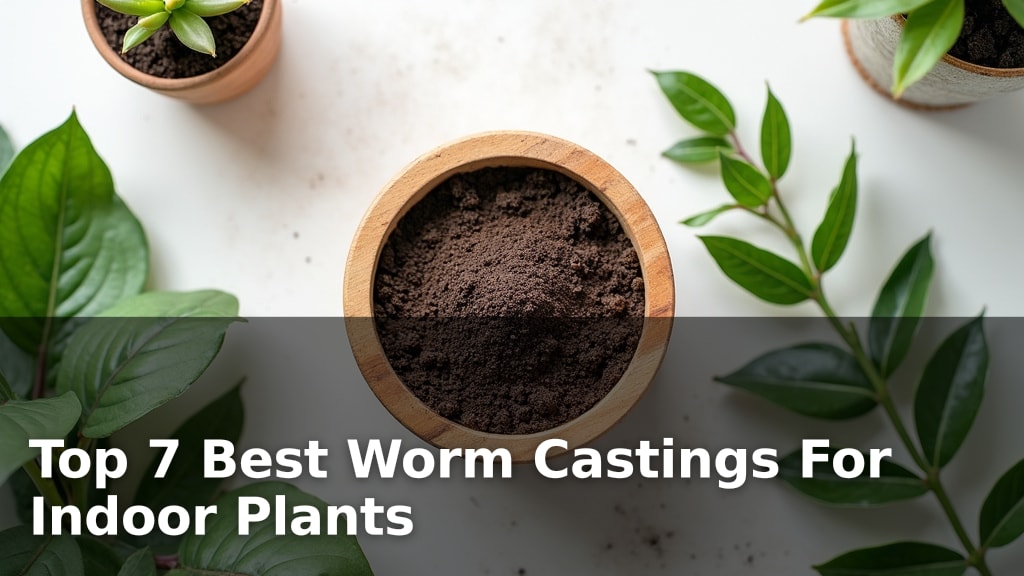 Top 7 Best Worm Castings For Indoor Plants