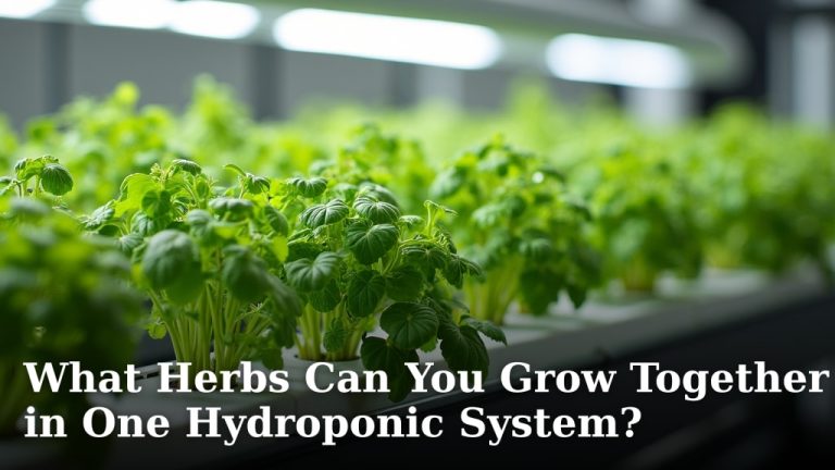 What Herbs Can You Grow Together in One Hydroponic System?