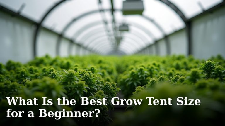 What Is the Best Grow Tent Size for a Beginner?