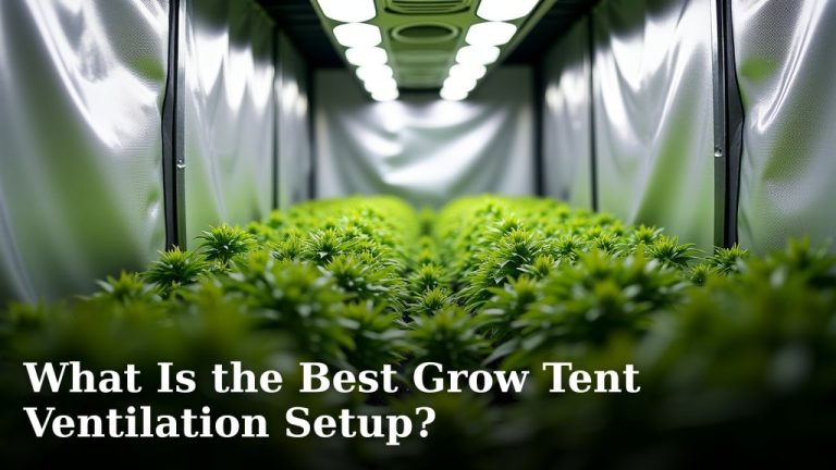 What Is the Best Grow Tent Ventilation Setup?