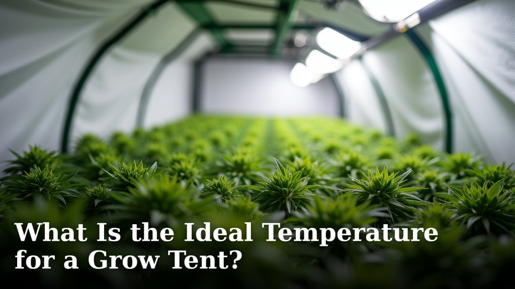 What Is the Ideal Temperature for a Grow Tent?