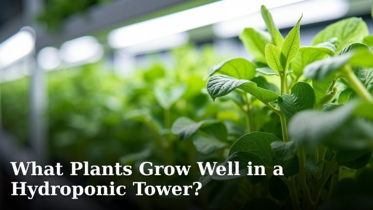 What Plants Grow Well in a Hydroponic Tower?