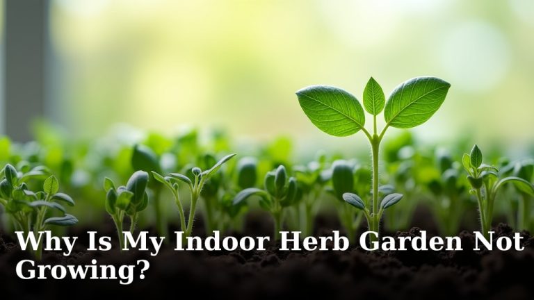Why Is My Indoor Herb Garden Not Growing?