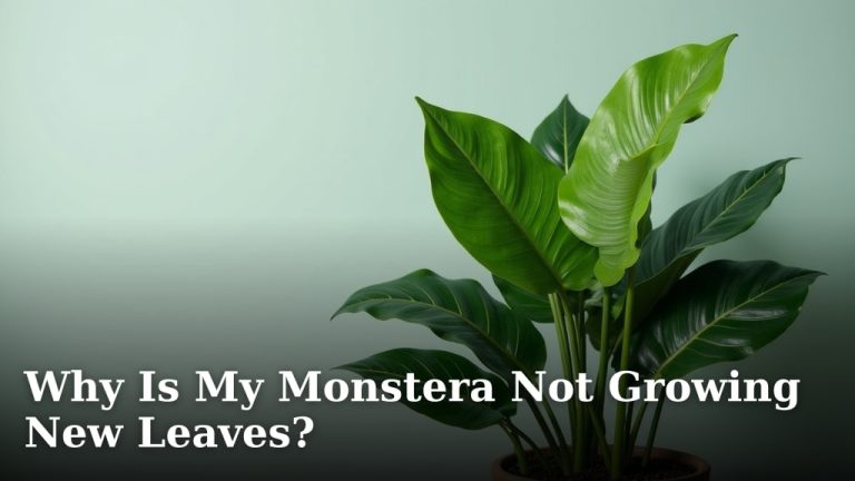 Why Is My Monstera Not Growing New Leaves?
