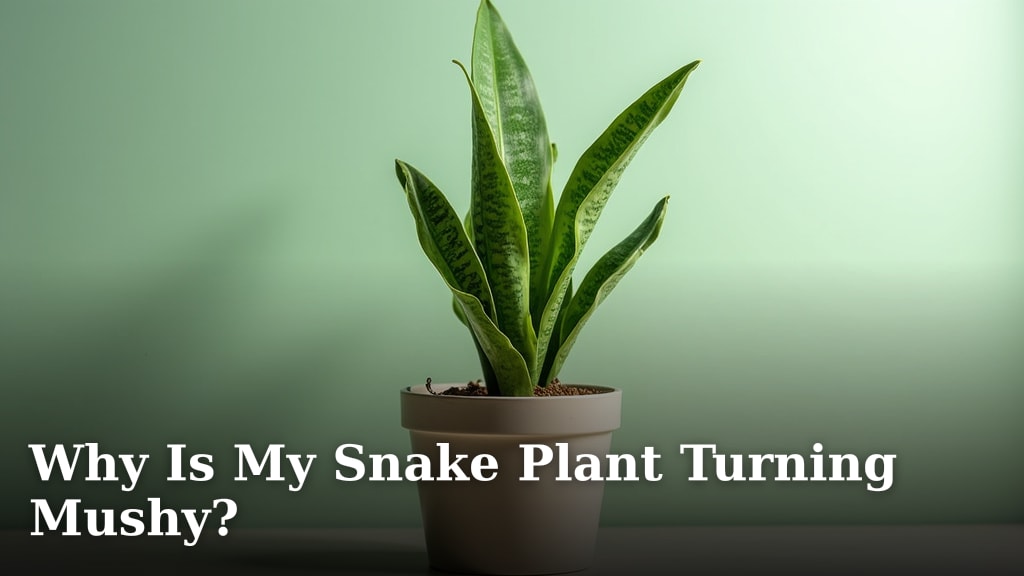 Why Is My Snake Plant Turning Mushy?